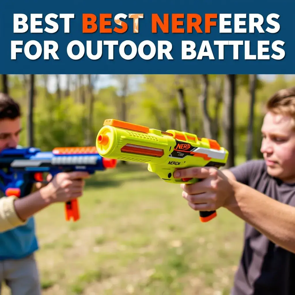 Best NERF blasters for outdoor battles