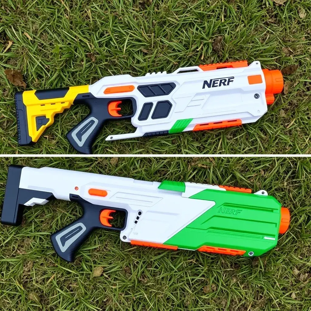 Comparison of NERF Ultra vs. NERF Rival