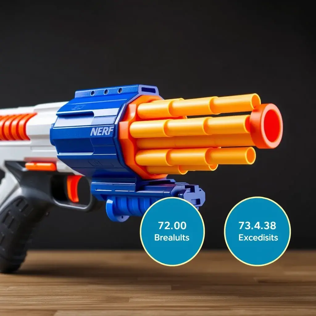 NERF blaster with highest dart capacity