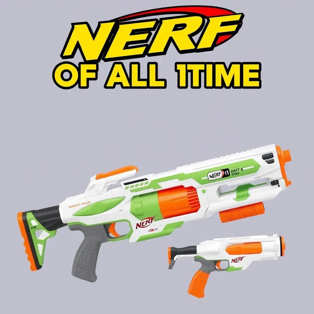 Top-rated NERF blasters of all time