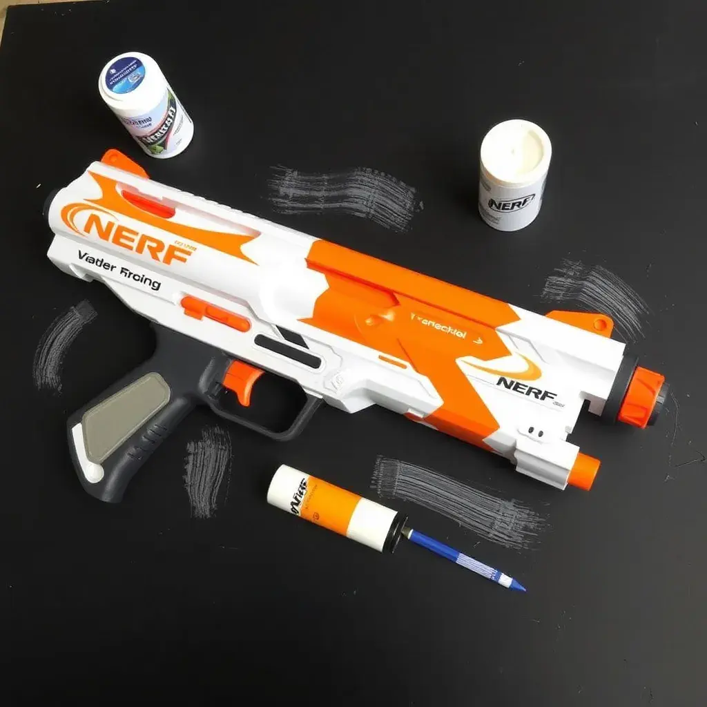 Painting tips for customizing a NERF blaster