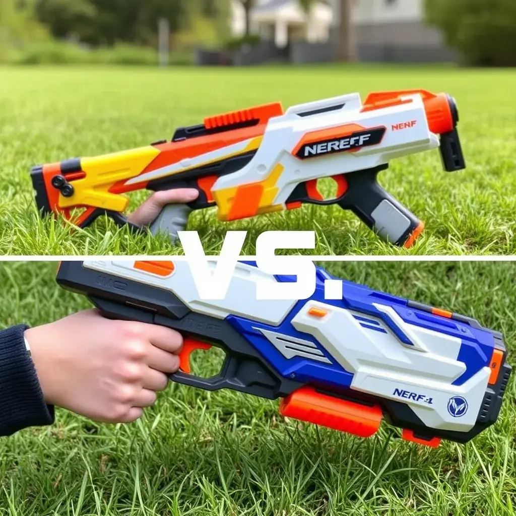 NERF Rival vs. NERF Mega: which is better?