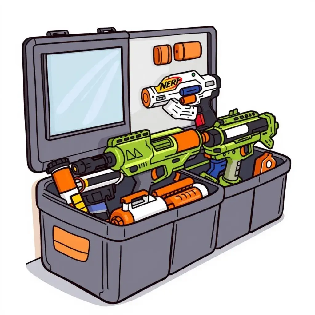 How to maintain a NERF blaster