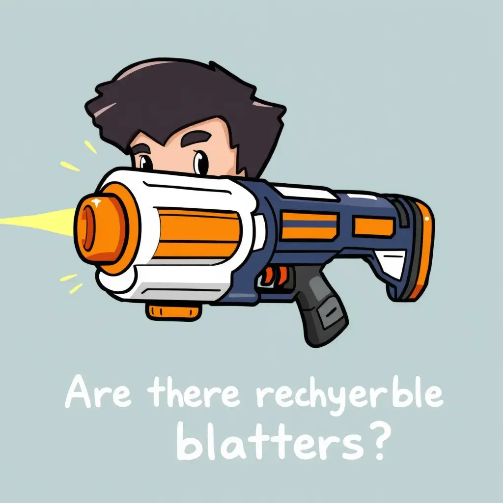 Are there rechargeable NERF blasters?